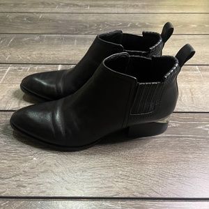Alexander Wang Black and Silver Kori Ankle Boots Women’s Size EU 37.5